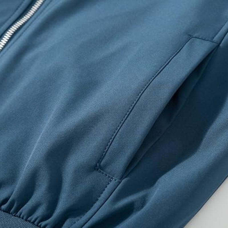 Blouson bombardier léger pour hommes - Élégant et confortable - Idéal pour le printemps et l'automne