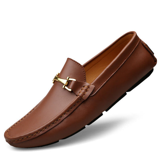 Hommes - Chaussures à enfiler - Cuir véritable haut de gamme - Confort et élégance réunis
